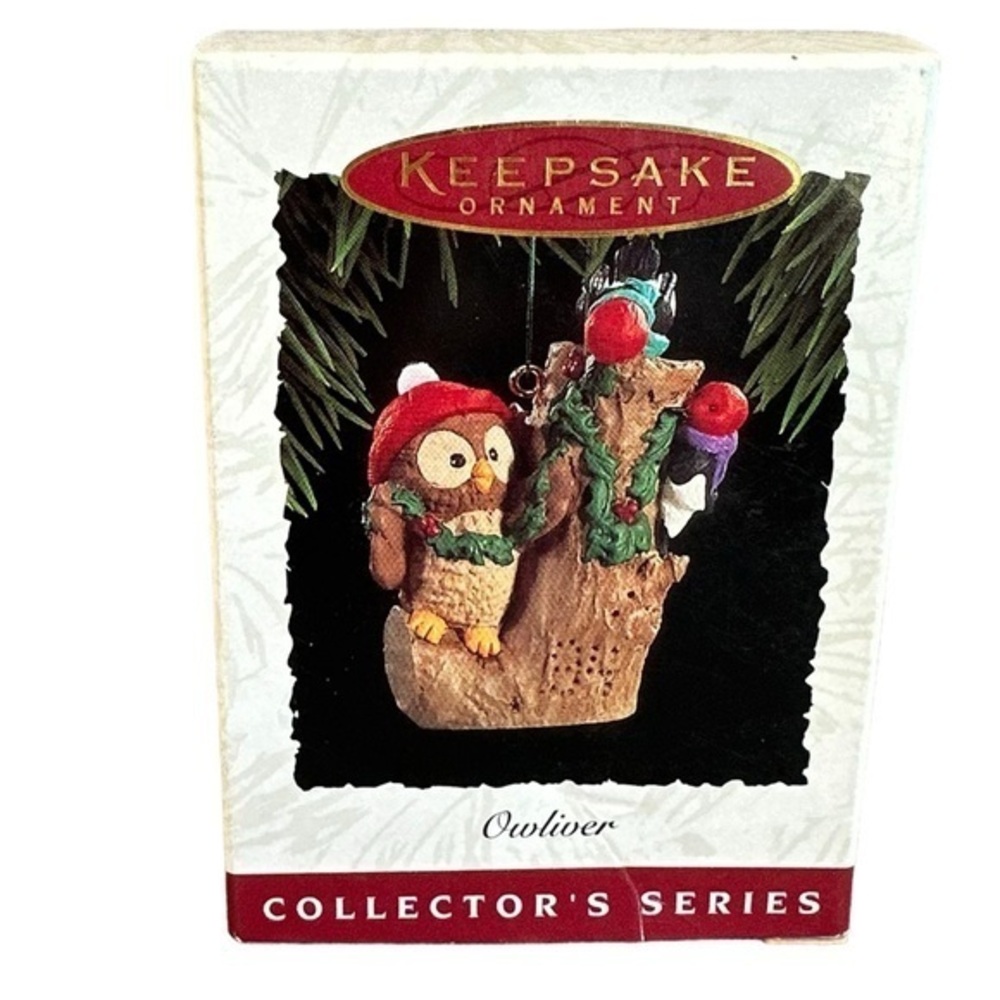 Hallmark‎ Keepsake ‘Owliver’ Series Ornament 1994